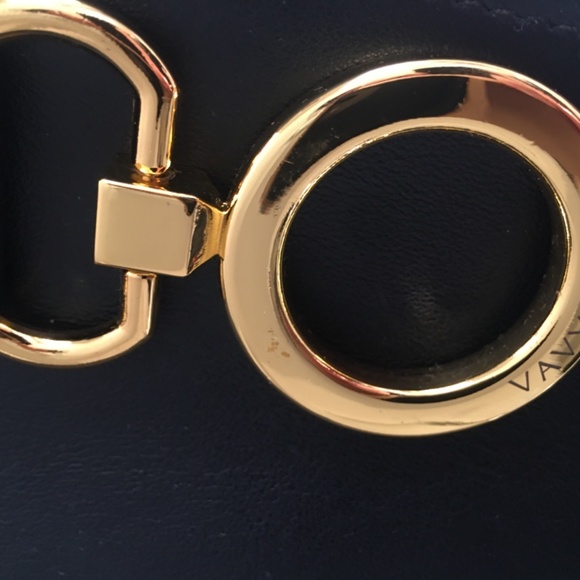 Vavvoune Black Leather Mishe Handbag - Picture 6 of 8